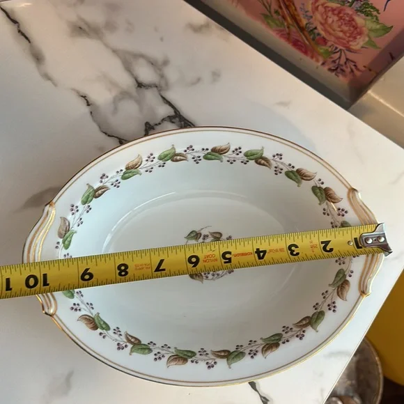 Noritake Cordova Pattern 5215 Porcelain Serving Bowl 5215 Made in Japan - Picture 5 of 8